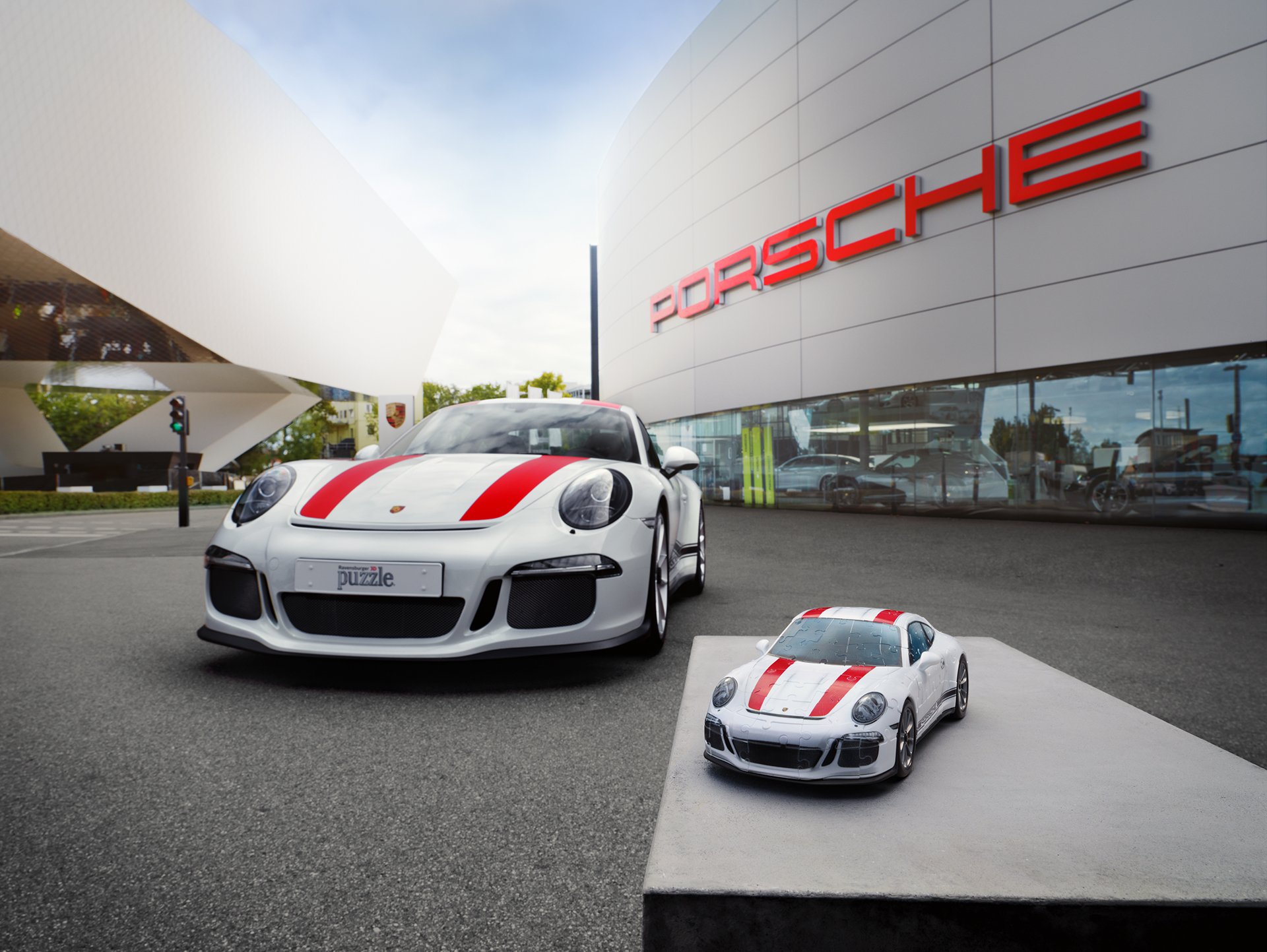 Porsche 911R et Puzzle 3D Porsche 911R